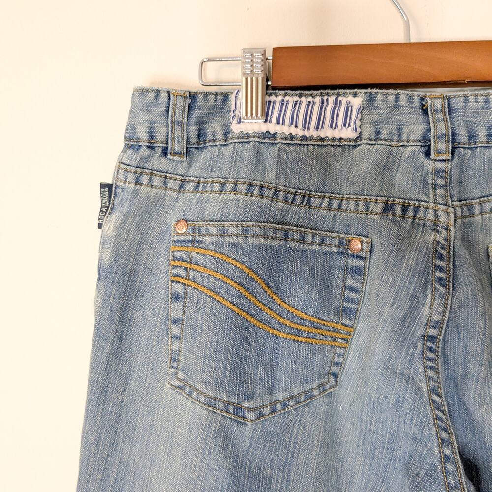 Custom Upcycled High Rise Jeans - Picture 4 of 7